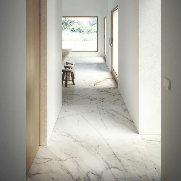 Faianta alba mata, Marble Look Golden White, baie, Marazzi, 160x320x6 cm, M37D