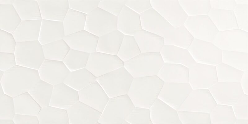 Faianta Alba Rectificata Satinata Marazzi Color Code Bianco Str Deco 3D 30X60 cm MNYH - imagine 2
