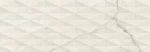 Faianta Alba Rectificata Structurata Lucioasa Marazzi Allmarble Statuario Lux Pavè 3D 40X120 cm M73S