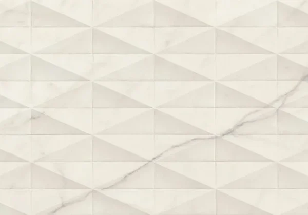 Faianta Alba Rectificata Structurata Lucioasa Marazzi Allmarble Statuario Lux Pavè 3D 40X120 cm M73S