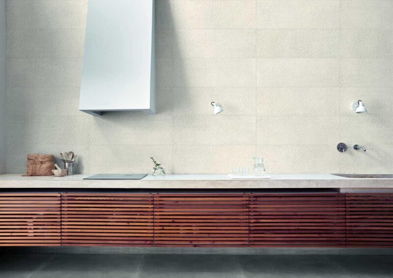 Faianta Alba Rectificata Structurata Marazzi Fresco Light Micromos 3D 32.5X97.7 cm M1SE - imagine 3
