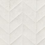 Faianta Alba Rectificata Structurata Marazzi Work White Spike 3D 30×90 cm M138