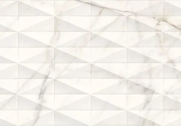 Faianta Alba Rectificata Structurata Satinata Marazzi Allmarble Golden White Pavè 3D 40X120 cm M6TK