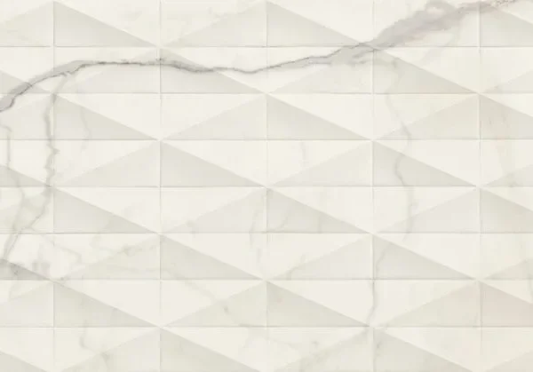 Faianta Alba Rectificata Structurata Satinata Marazzi Allmarble Statuario Pavè 3D 40X120 cm M6TD