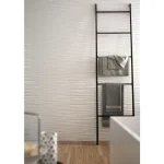Faianta alba lucioasa, Absolute White Twist, 25×76 cm, Marazzi