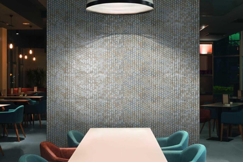 Faianta Albastra Rectificata Mata Marazzi Material Blue Grey 120X120 cm M0K0 - imagine 3