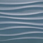 Faianta Albastra Structurata Lucioasa Marazzi Chroma Blue Tide 3D 25×38 cm M00U