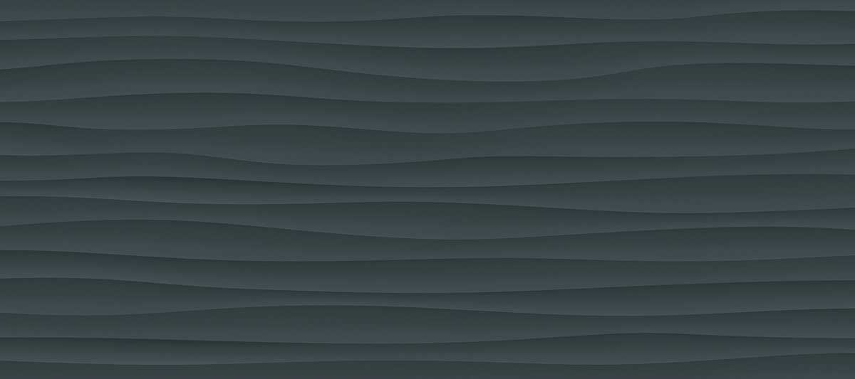 Faianta Antracit Rectificata Structurata Marazzi Eclettica Anthracite Wave 3D 40X120 cm M1AG