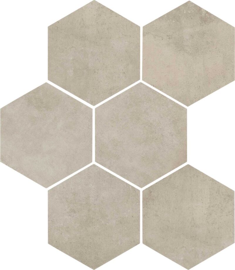 Faianta Bej Hexagonala Mata Marazzi Clays Shell 21X18.2 cm MM5S - imagine 2