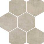 Faianta Bej Hexagonala Mata Marazzi Clays Shell 21X18.2 cm MM5S