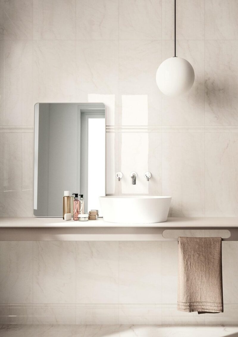 Faianta Bej Rectificata Mata Marazzi Elegance Raffaello 30X60 cm MNF0 - imagine 3