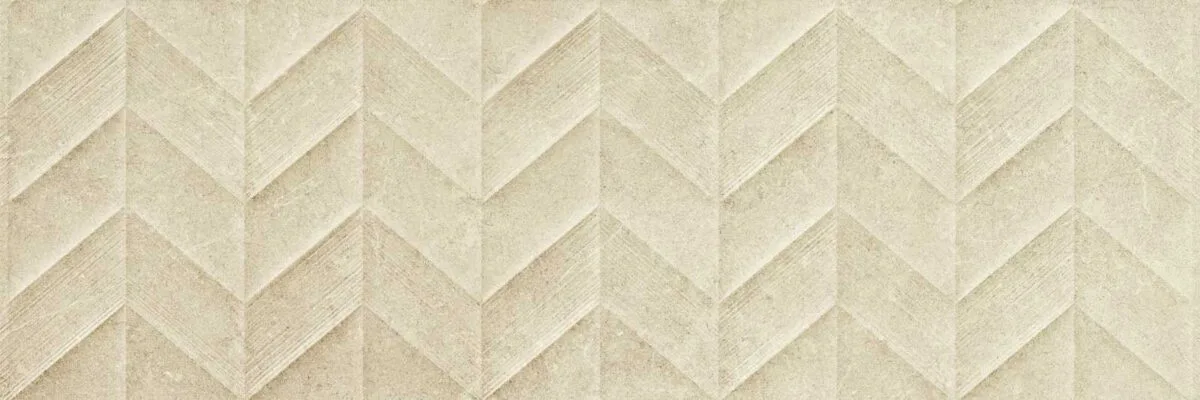 Faianta Bej Rectificata Structurata Marazzi Dover Beige Spike 30X90 cm M13P
