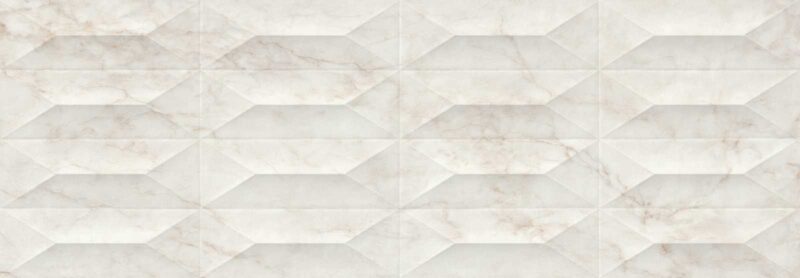 Faianta Bej Rectificata Structurata Marazzi Marbleplay Calacatta Gem 3D 30X90 cm M4PE - imagine 2