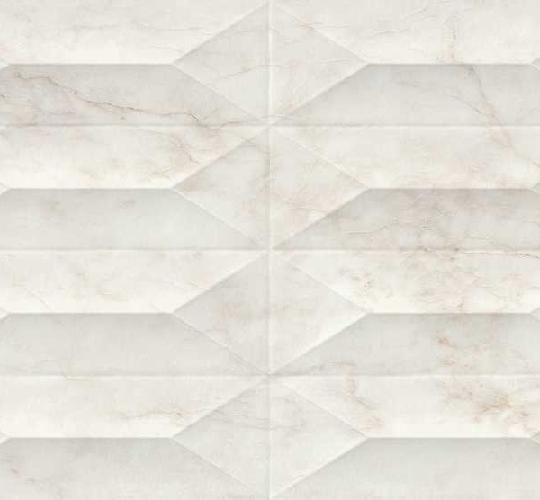 Faianta bej, structurata, rectificata, Marbleplay, 30x90 cm, Marazzi, M4PE