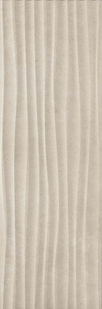 Faianta Bej Rectificata Structurata Marazzi Stone_Art Move 3D Taupe 40x120 cm M014