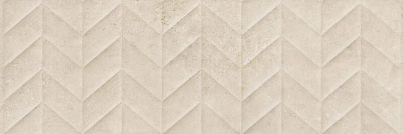 Faianta Bej Rectificata Structurata Marazzi Work Beige Spike 3D 30x90 cm M13A - imagine 2
