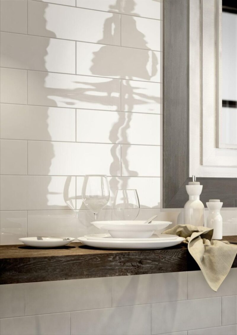 Faianta Crem Lucioasa Marazzi Mellow Cotton 10X30 cm MMMW - imagine 3