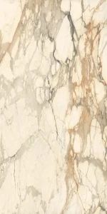 Faianta Crem Mata Marazzi Grande Marble Look Calacatta Vena Vecchia Lux 160X320X6 cm M7S9