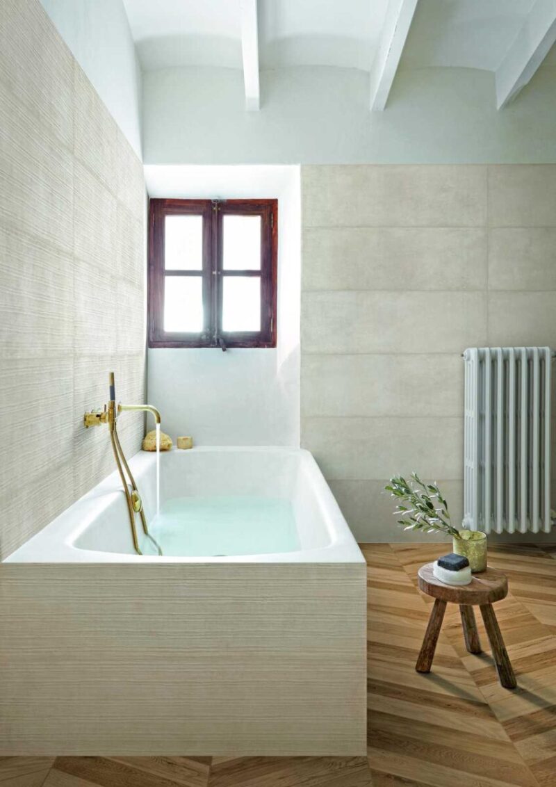 Faianta Crem Rectificata Mata Marazzi Fresco Desert 32.5X97.7 cm M891 - imagine 3