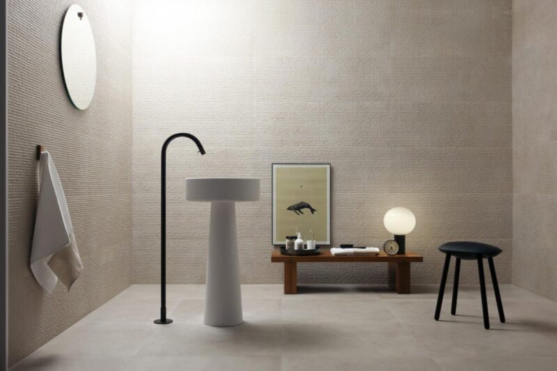 Faianta Crem Rectificata Mata Marazzi Powder Sand 30x60 cm M0C3 - imagine 3