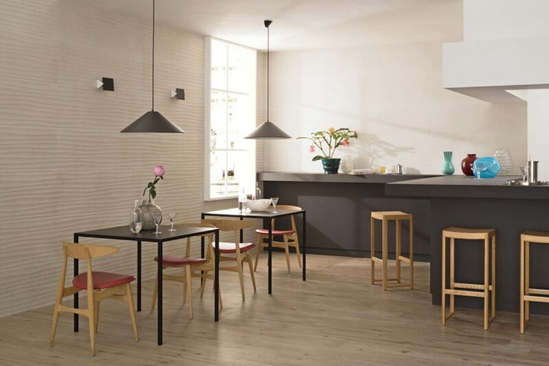 Faianta Crem Rectificata Mata Marazzi Stone_Art Ivory 40x120 cm M00Y - imagine 3
