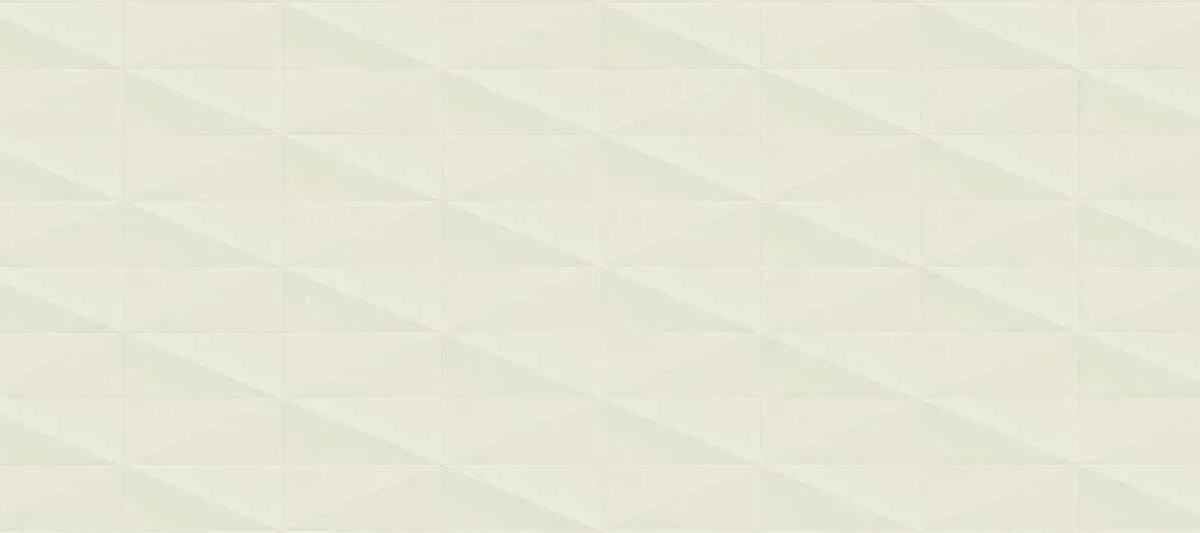 Faianta Crem Rectificata Structurata Marazzi Eclettica Cream Diamond 3D 40X120 cm M1A9