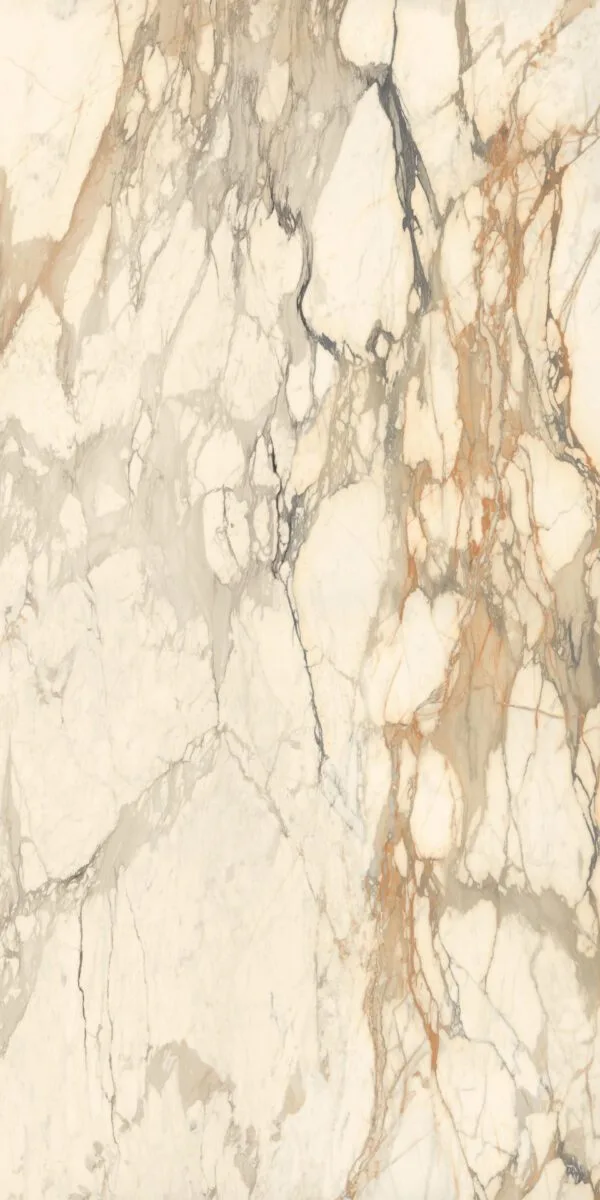 Faianta crem satinata, Grande Marble Look, 160x320x6 cm, Marazzi, M7S0