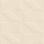 Faianta Crem Structurata Marazzi Outfit Ivory Tetris 3D 25×76 cm M12E