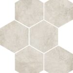 Faianta Gri Hexagonala Mata Marazzi Clays Cotton 21X18.2 cm MM5N