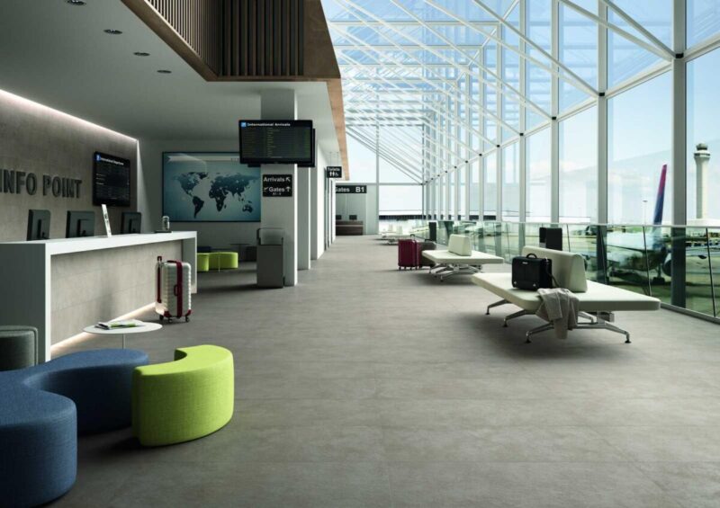 Faianta Gri Rectificata Mata Marazzi Silverstone Grigio 30x60 cm MLU7 - imagine 3