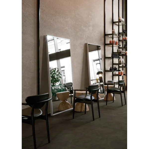 Faianta Marazzi Terratech grafite, gri rectificata mata, 75x150 cm, M8JA