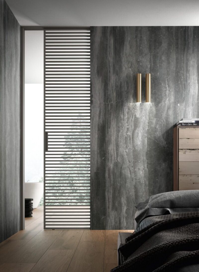Faianta Gri Rectificata Satinata Marazzi Grande Marble Look Brera Grey 160X320X6 cm M103 - imagine 3