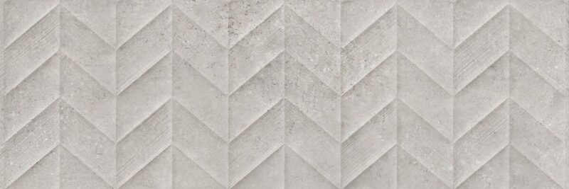 Faianta 3D Marazzi Work Grey, efect beton, 30x90 cm