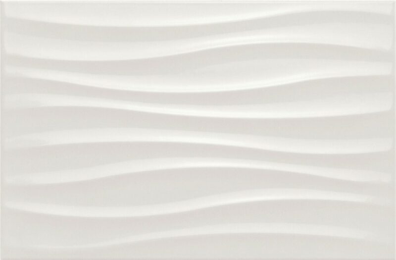 Faianta Gri Structurata Lucioasa Marazzi Chroma Grey Tide 3D 25x38 cm M00S