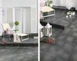 Faianta Klinker Paradyz Semir Grafit 24.5x6.6 cm