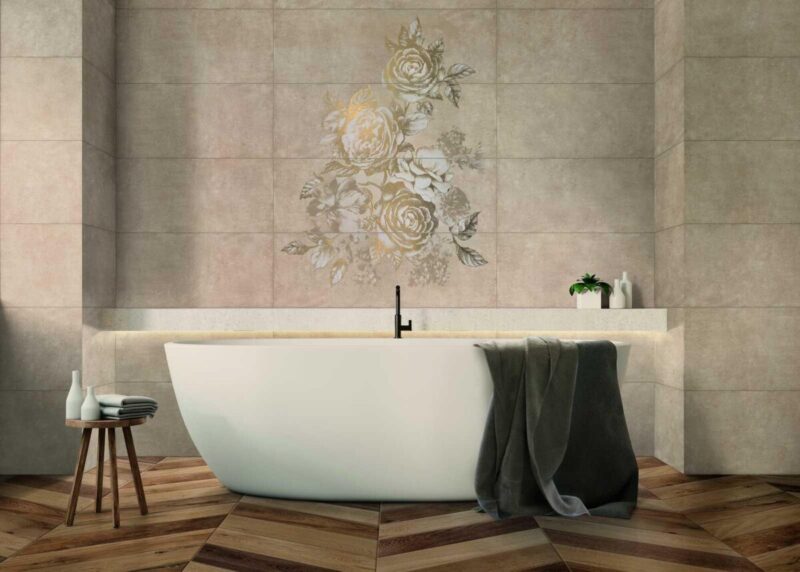 Faianta Maro Rectificata Mata Marazzi Fresco Truffle 32.5X97.7 cm M892 - imagine 3