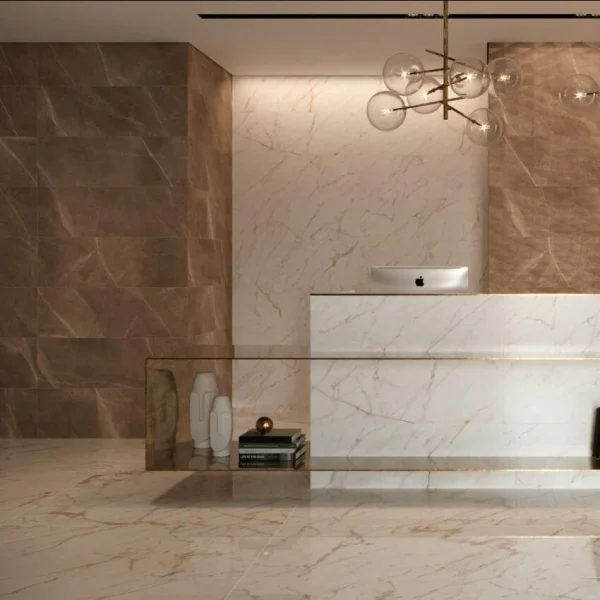 Faianta Maro Rectificata Satinata Marazzi Allmarble Pulpis 40X120 cm M6KS