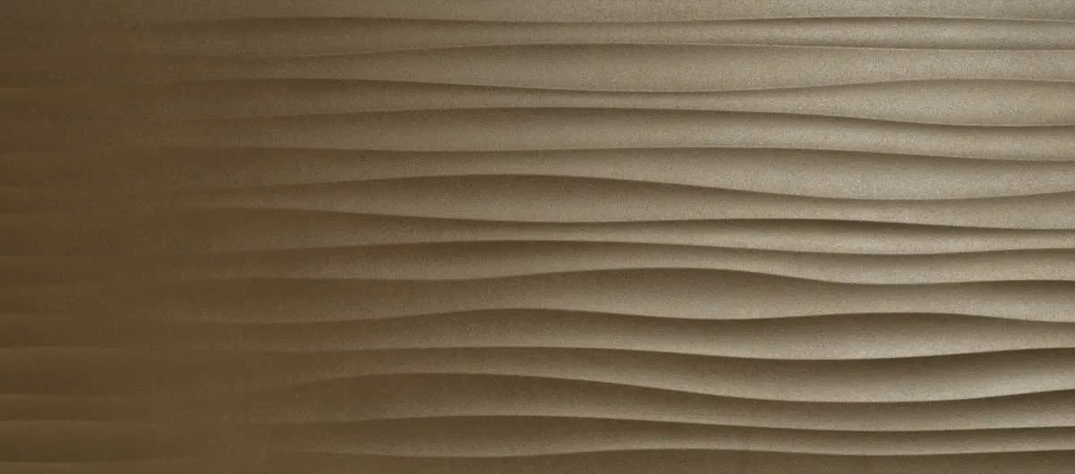 Faianta Maro Rectificata Structurata Marazzi Eclettica Bronze Wave 3D 40X120 cm M1AM