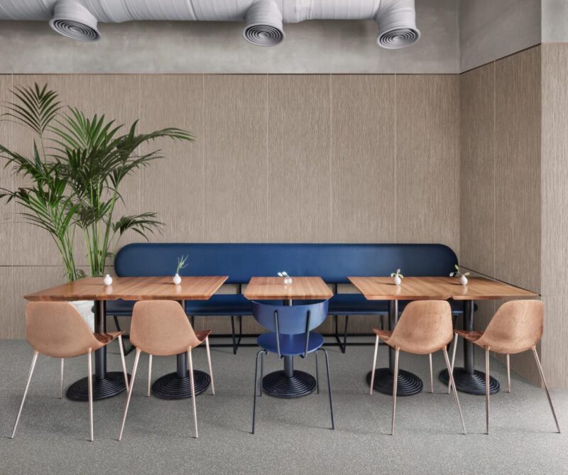 Faianta maro rectificata structurata mata 3D Marazzi Alchimia, 60x180 cm