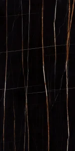 Faianta Neagra Mata Marazzi Grande Marble Look Sahara Noir Lux 160X320X6 cm M8ZL