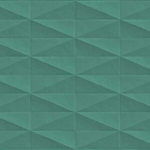 Faianta Verde Rectificata Structurata Marazzi Eclettica Sage Diamond 3D 40X120 cm M1AD
