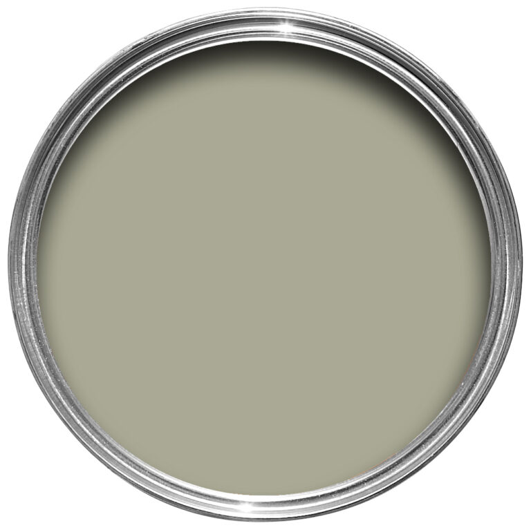 Vopsea gri mata 7 la suta luciu pentru interior Farrow and Ball Mostra French Gray No. 18 100 ml