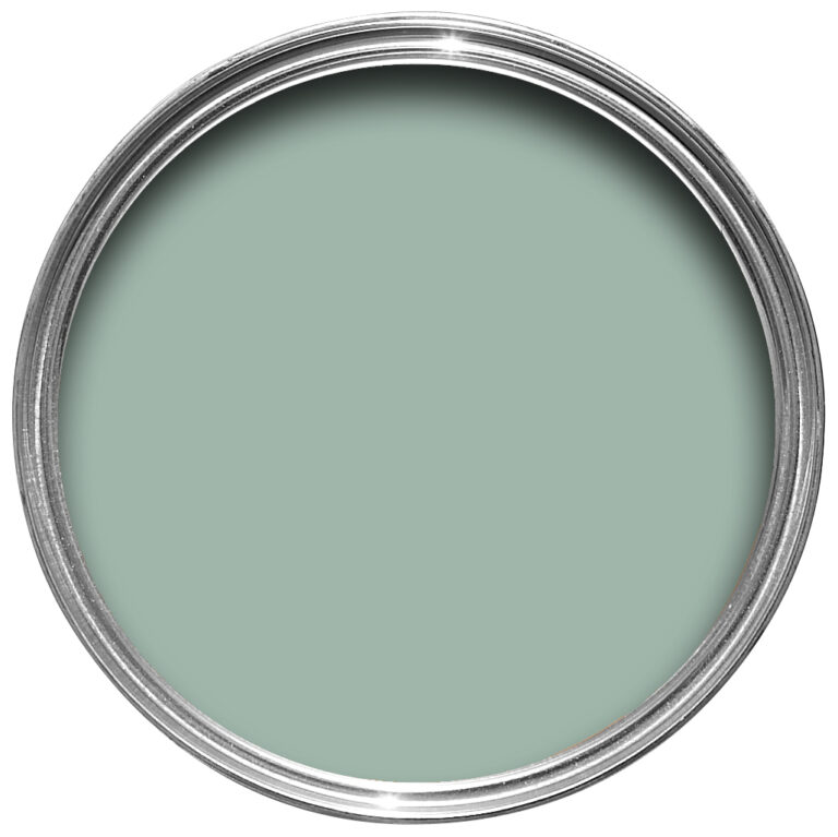 Vopsea verde mata 7 la suta luciu pentru interior Farrow and Ball Mostra Green Blue No. 84 100 ml