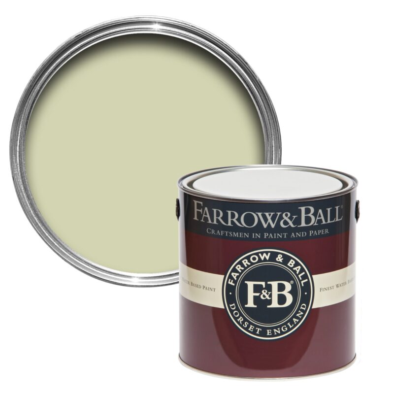 Vopsea verde satinata 20 la suta luciu pentru interior Farrow and Ball Estate Eggshell Green Ground No. 206 750 ml - imagine 2