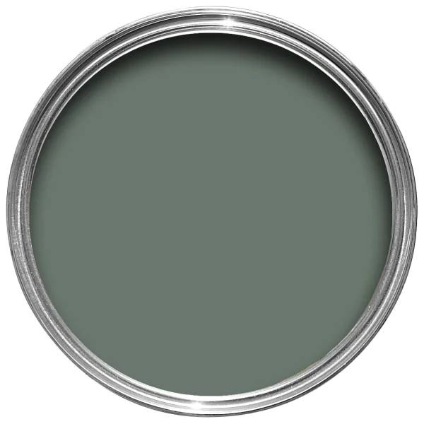 Vopsea verde mata 7 la suta luciu pentru interior Farrow and Ball Mostra Green Smoke No. 47 100 ml