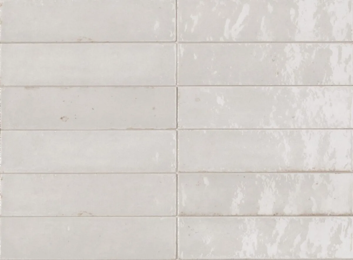 Gresie alba lucioasa, Lume, 6×24 cm, Marazzi, M6RN