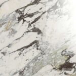 Gresie Alba Rectificata Lucioasa Marazzi Allmarble Capraia Lux 75X75 cm M4FC