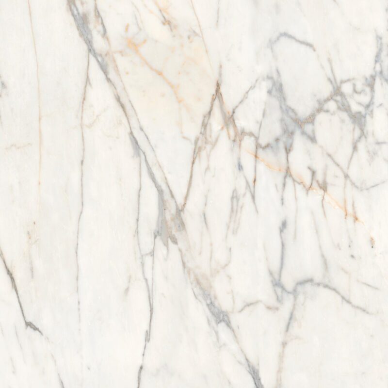 Gresie Alba Rectificata Lucioasa Marazzi Grande Marble Look Golden White Lux 120X120 cm M8AF - imagine 2