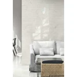 Gresie Alba Rectificata Lucioasa Marazzi Marbleplay Statuarietto Lux 58X58 cm M4LF