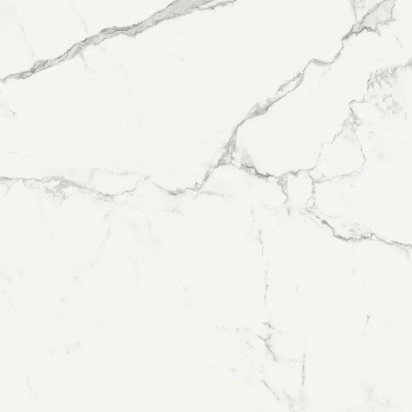 Gresie Alba Rectificata Lucioasa Marazzi Marbleplay Statuarietto Lux 58X58 cm M4LF
